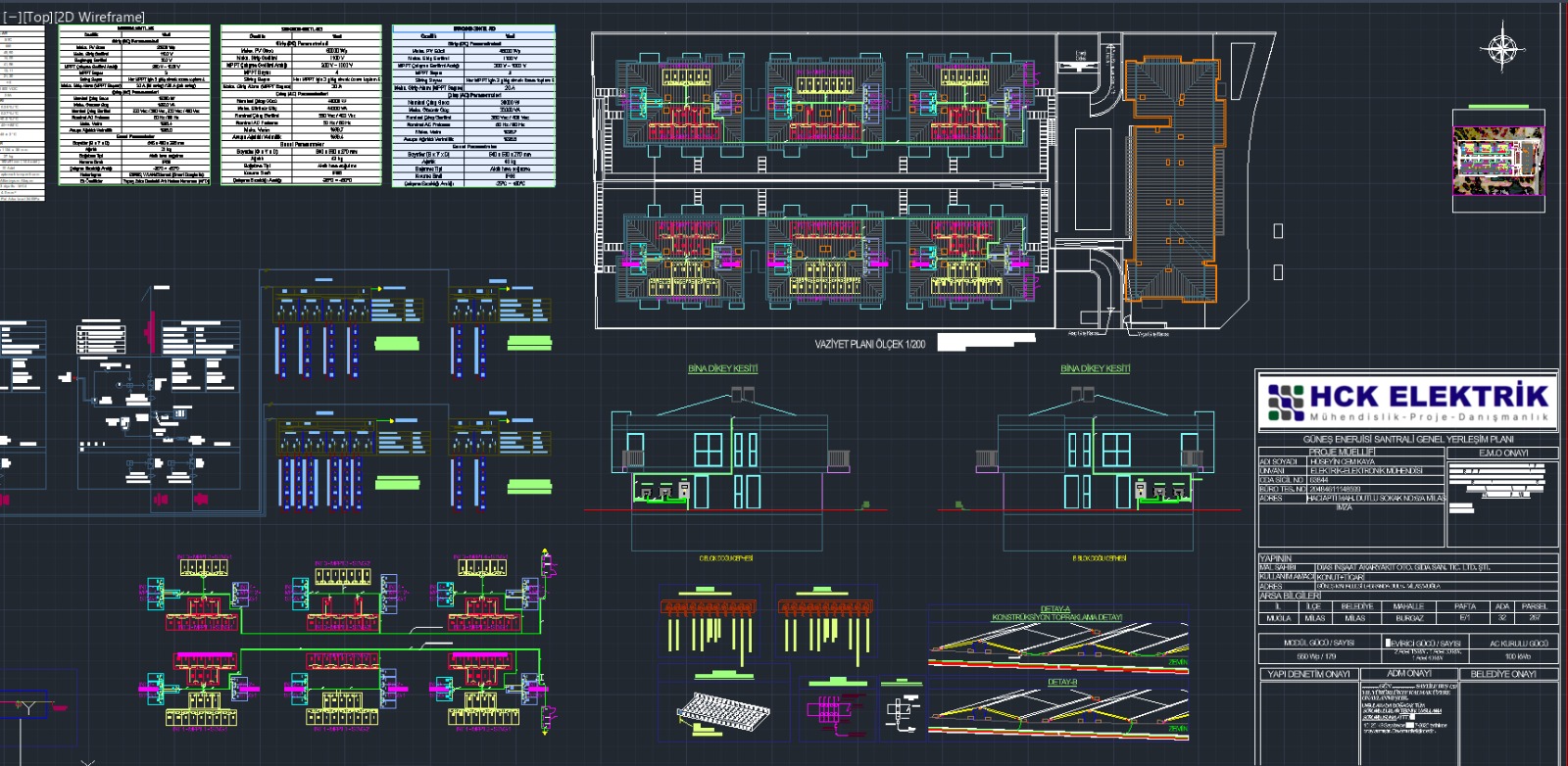 HCK Elektrik Proje Uygulama